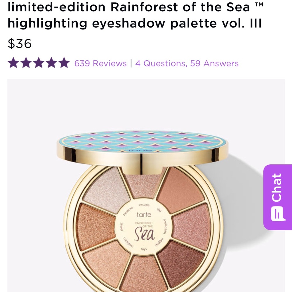Tarte Palette 💜💙